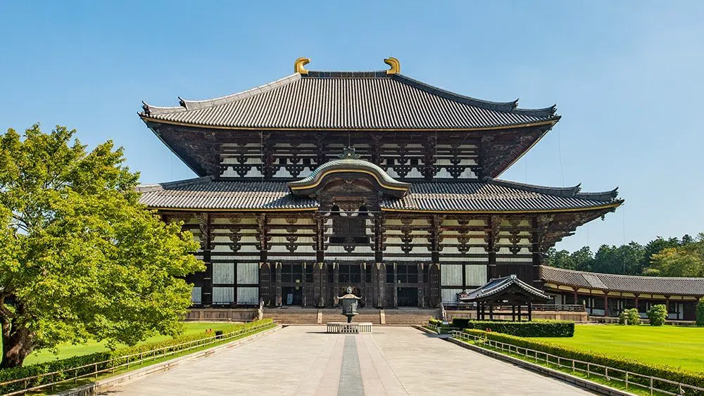 Tempio Todai-ji (Sala del Grande Buddha / Daibutsuden), Osaka