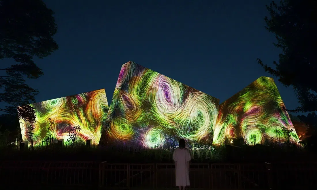 teamLab Botanical Garden Osaka,大阪