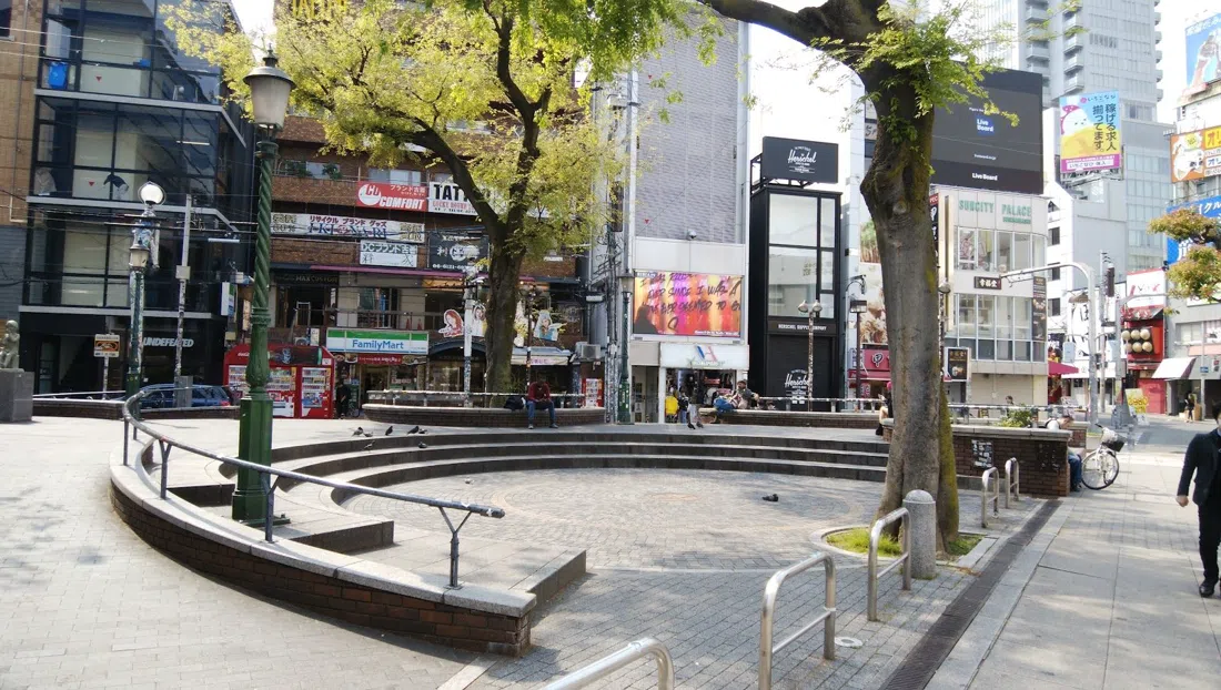 Amerikamura and Mitsu Park (Triangle Park), Osaka