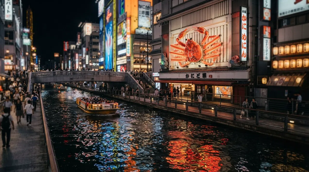 Dotonbori y Namba, Osaka: neón, ruido y deliciosamente sin sutilezas